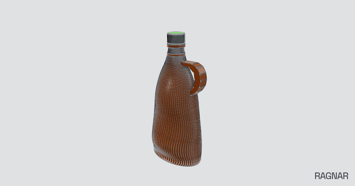 Maple syrup bottle