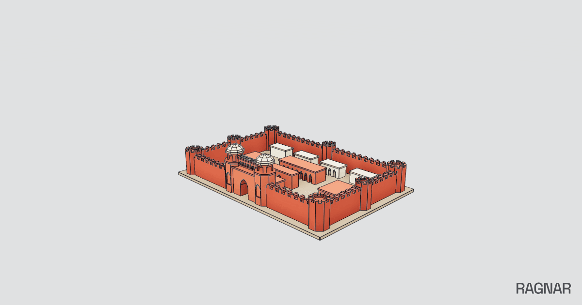 Red Fort CAD Model