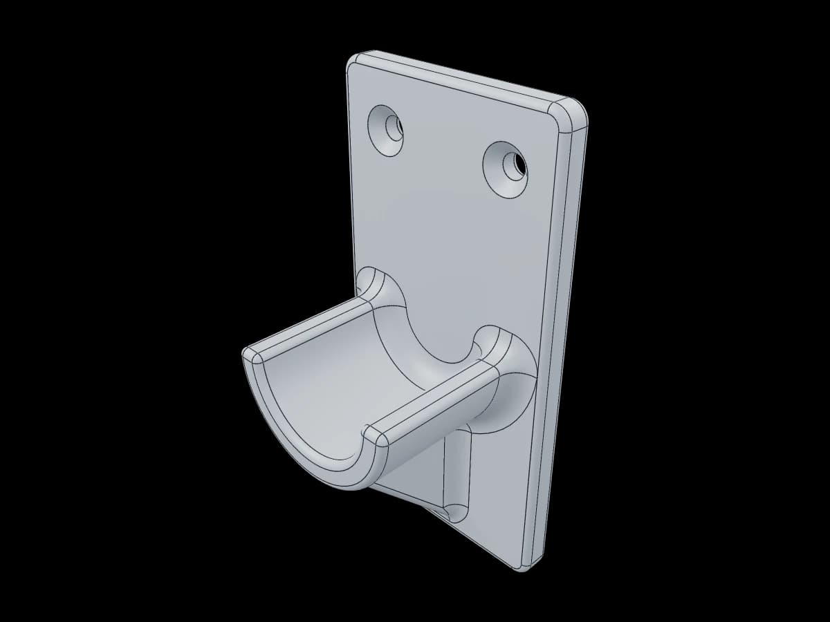 Mechanical Closet Rod Bracket