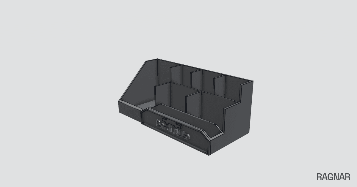 Bardi Auto Desk Organizer