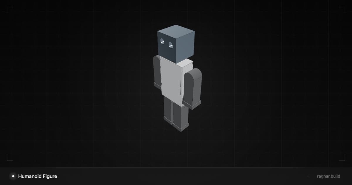 Humanoid Robot Character
