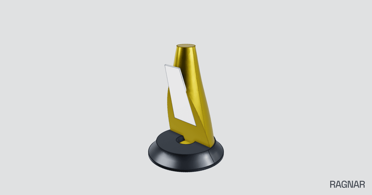 Multi-part Conical Trophy