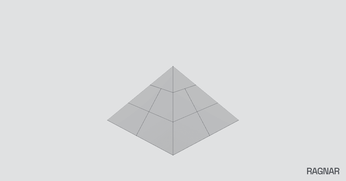 Stone pyramid
