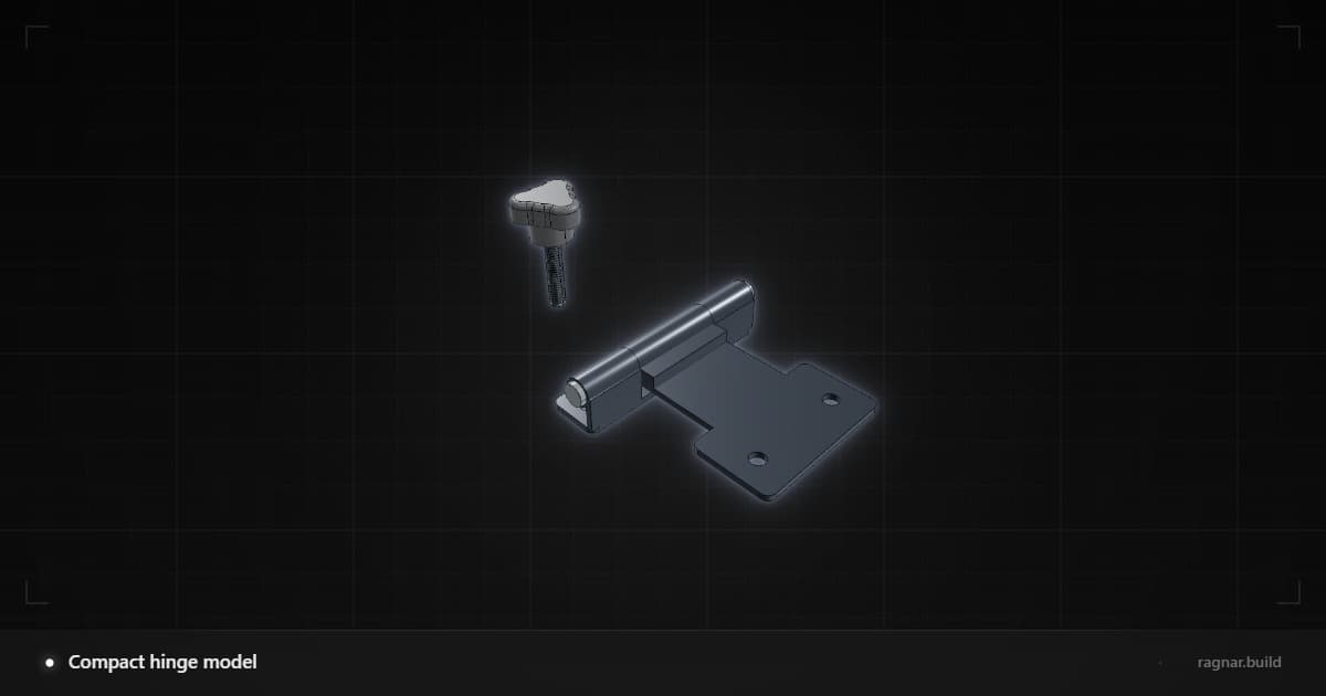 Compact hinge model