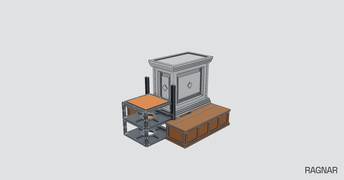 Theatrical Stage Altar