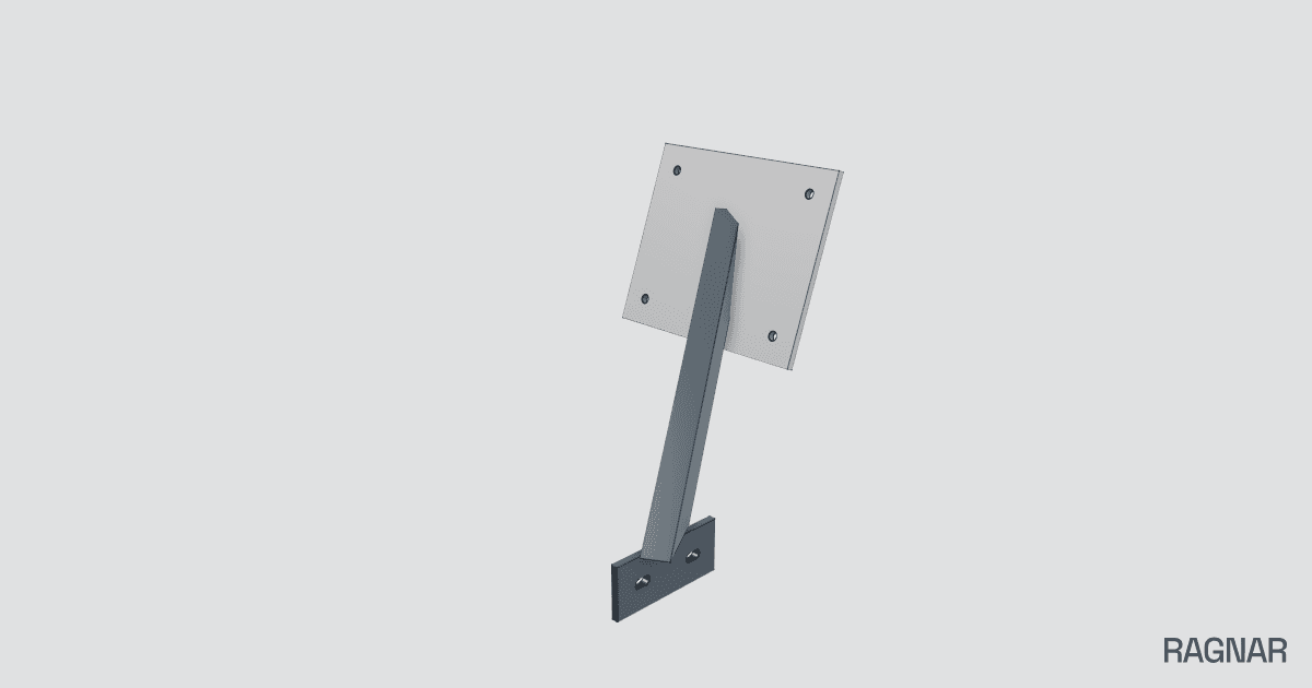 Scooter Plate Holder