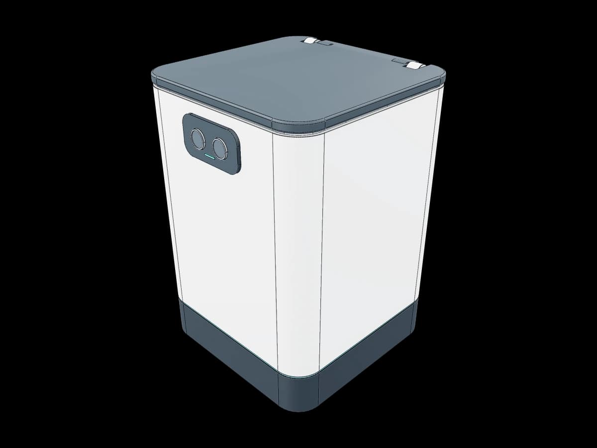 Minimalist Smart Dustbin