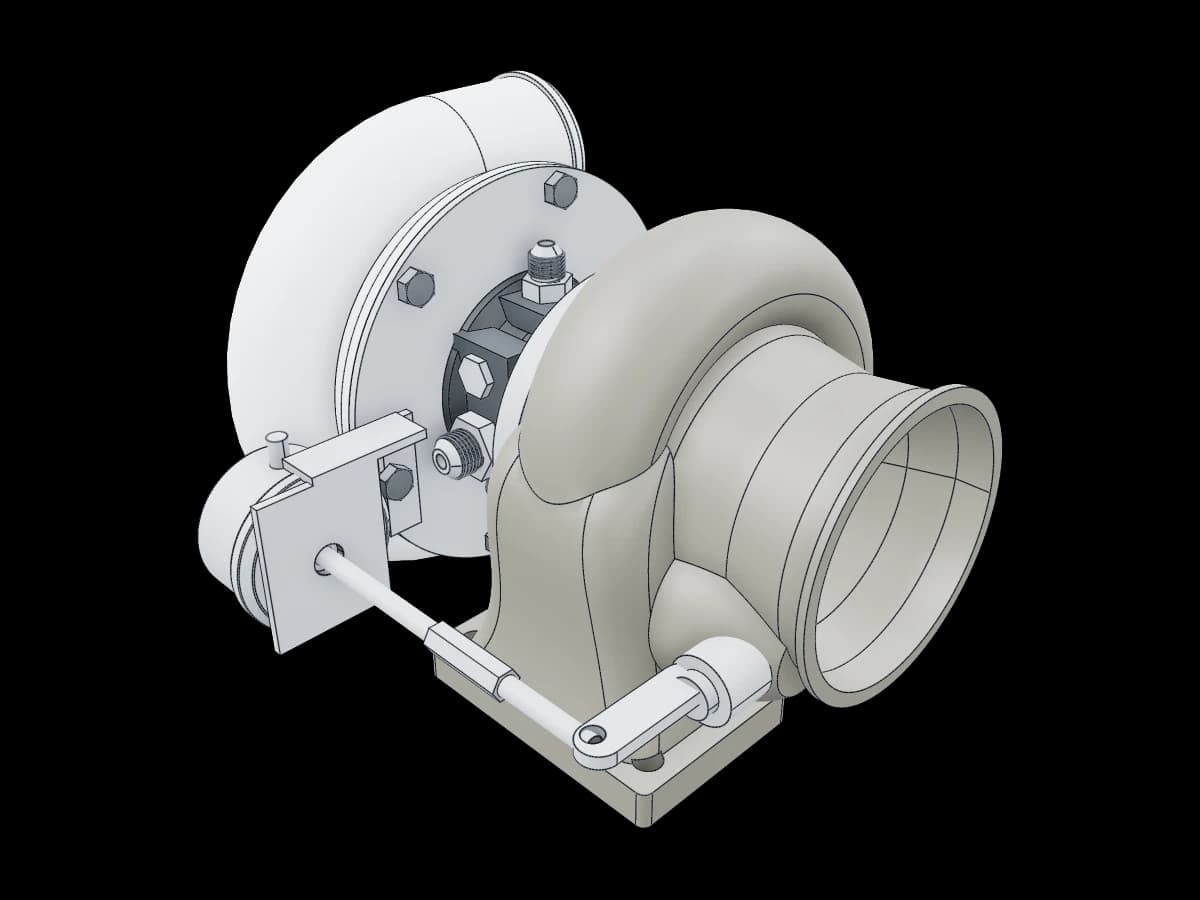 G25-550 Turbocharger Model
