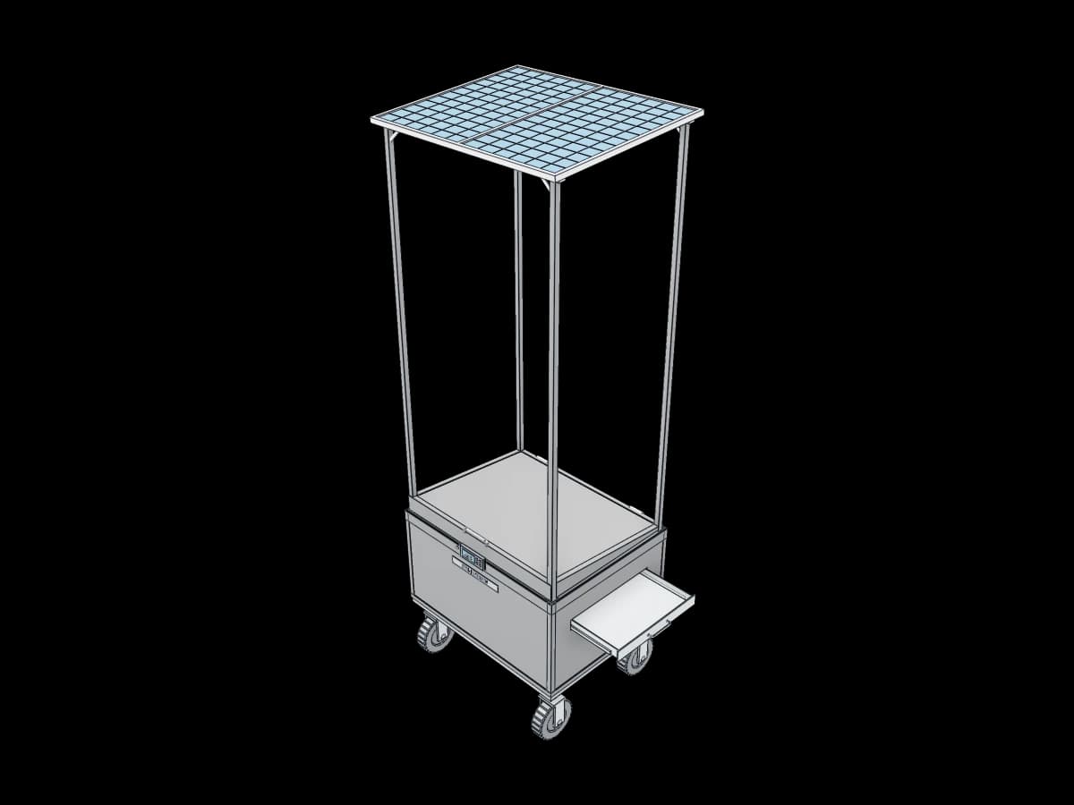 Solar panel canopy