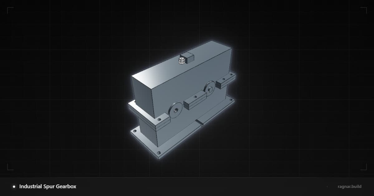 Industrial Gearbox Assembly