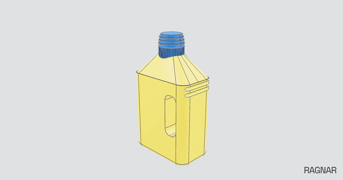Laundry Detergent Bottle