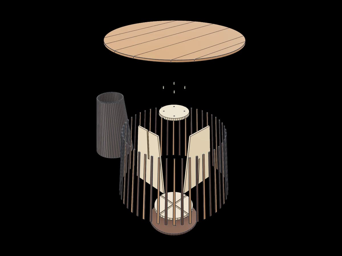 Round Dining Table