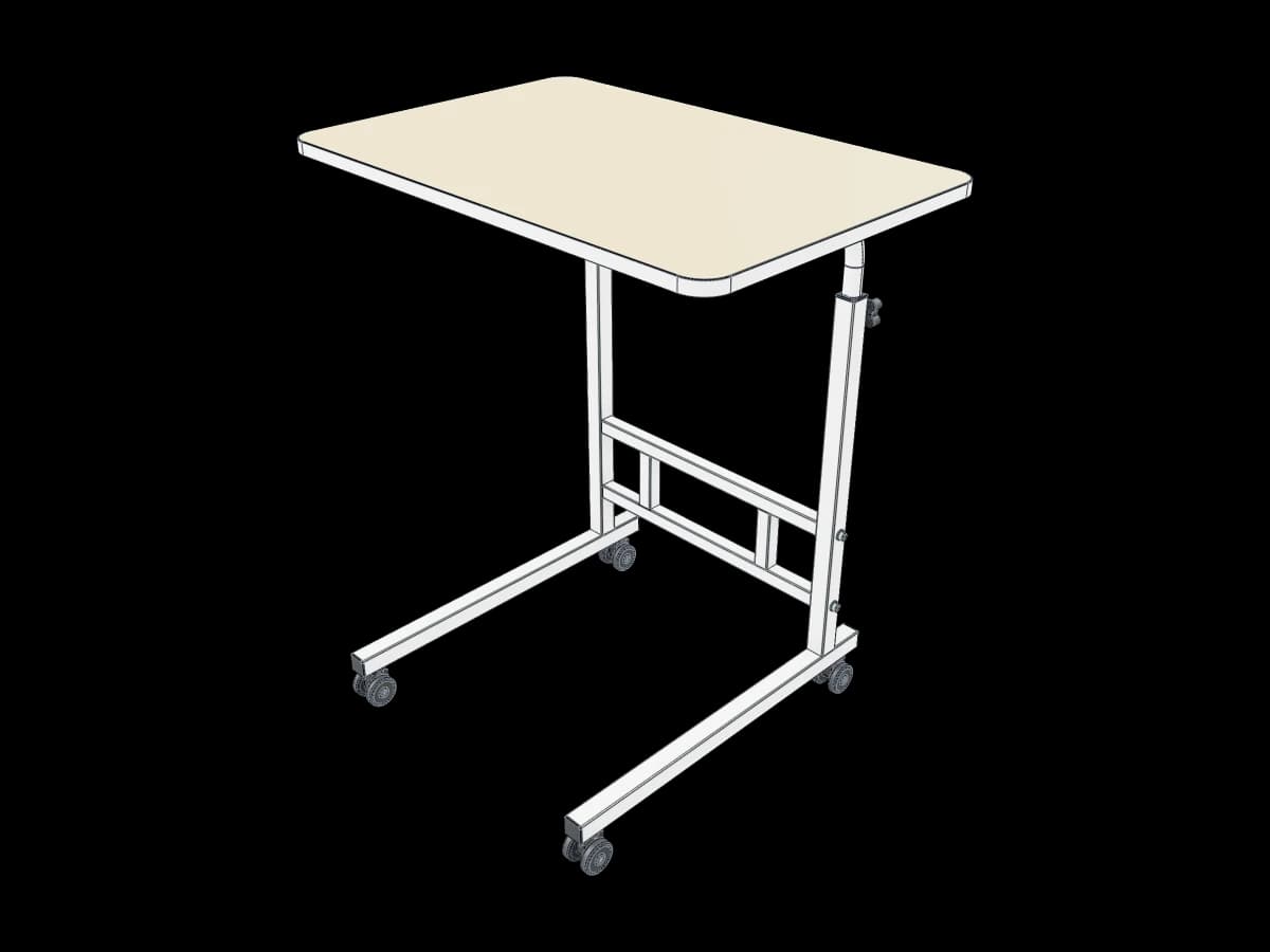 Mobile Bedside Laptop Table
