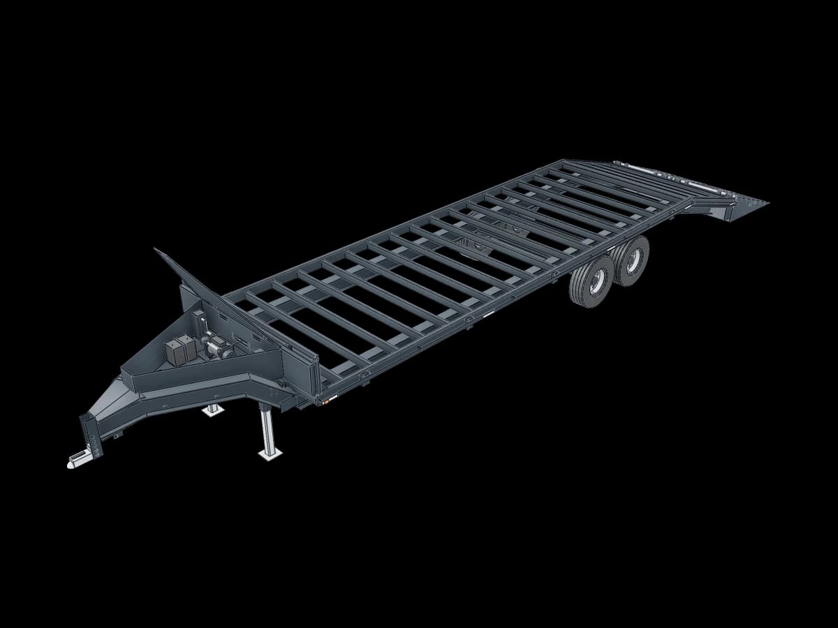 Bumper Pull Equipment Trailer