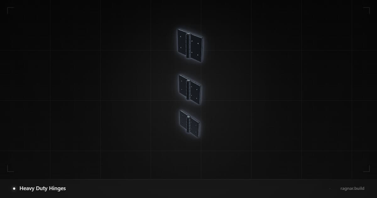 Heavy Duty Hinges