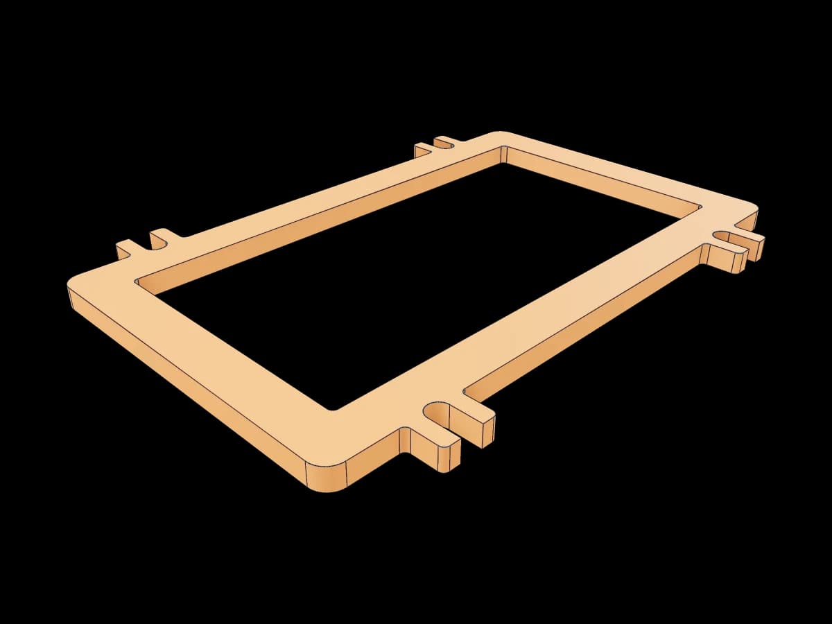 Mounting Bracket with Counterbores