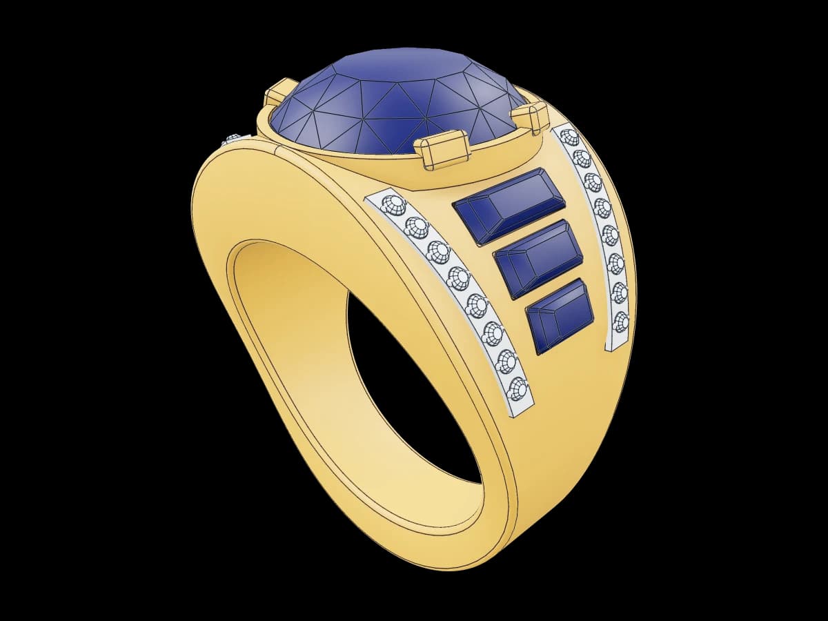 Small Oval Design