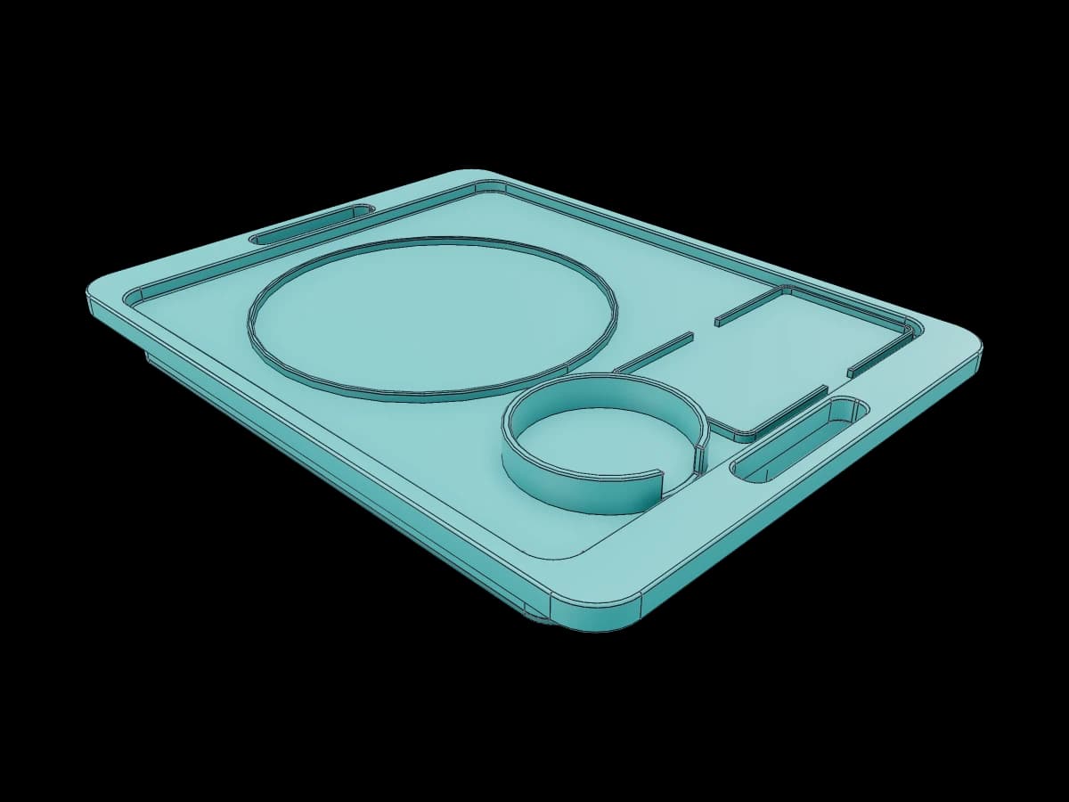 Multi Compartment Food Tray