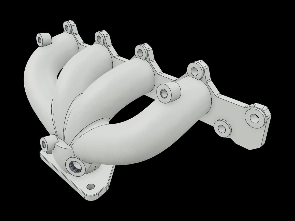 Four-Runner Exhaust Manifold