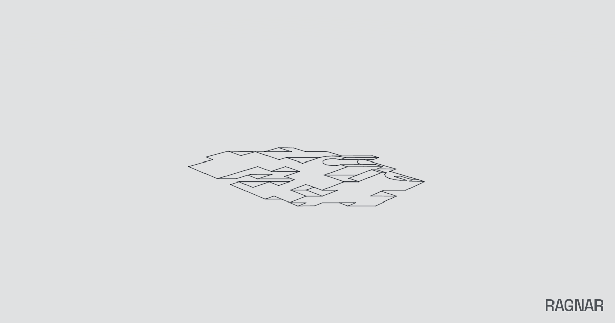 Stepped Block with Curved Channels