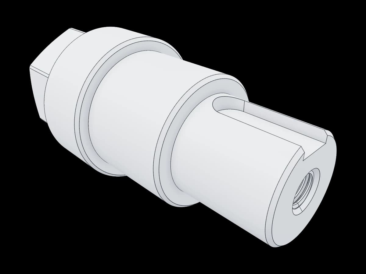 Machined Keyed Shaft