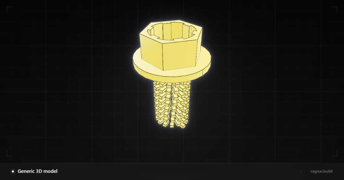 Flanged Hex Bolt