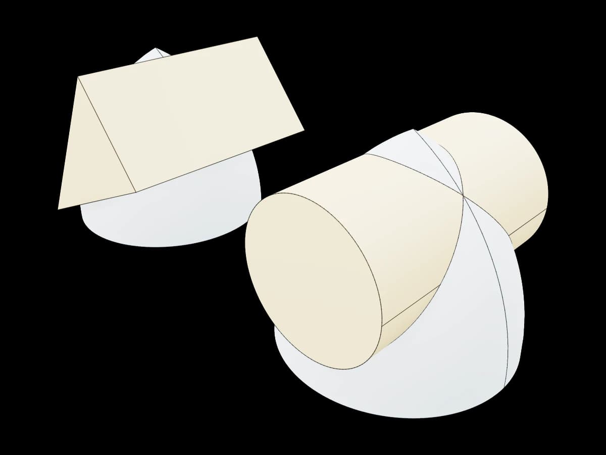 Descriptive Geometry Intersection Study