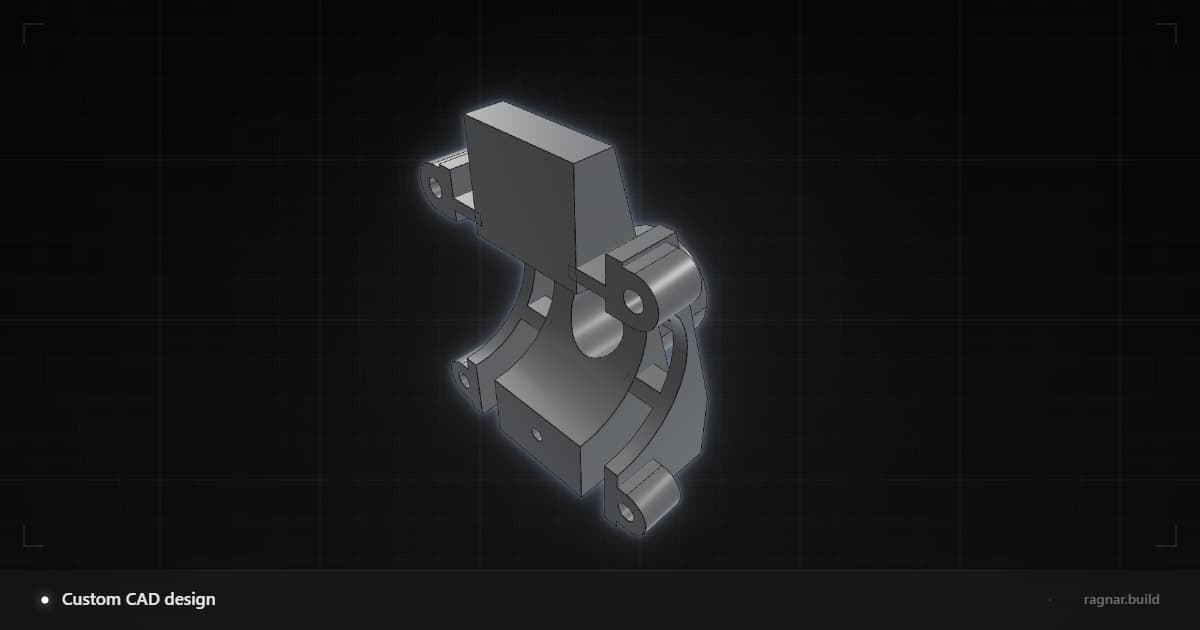 RC Vehicle Gearbox Housing