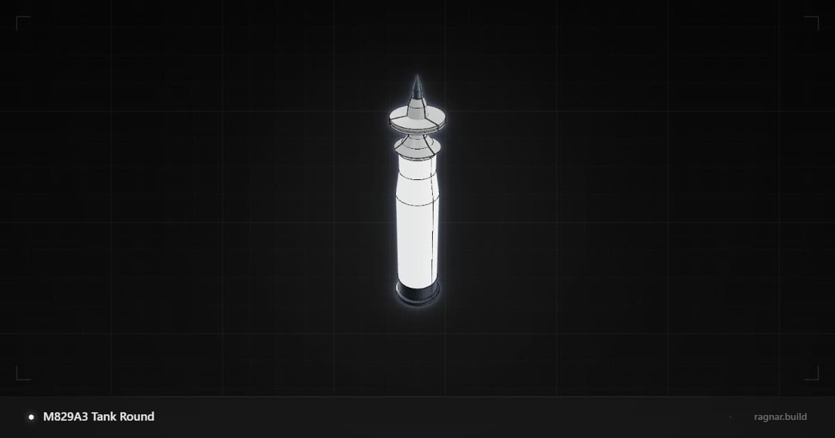 M829A3 Tank Round