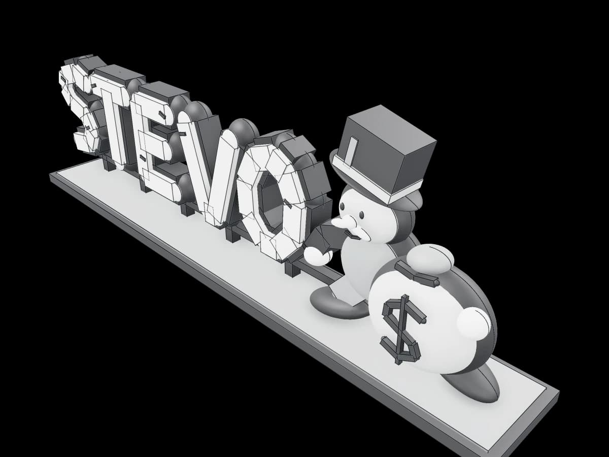 STEVO Logo Roblox Display
