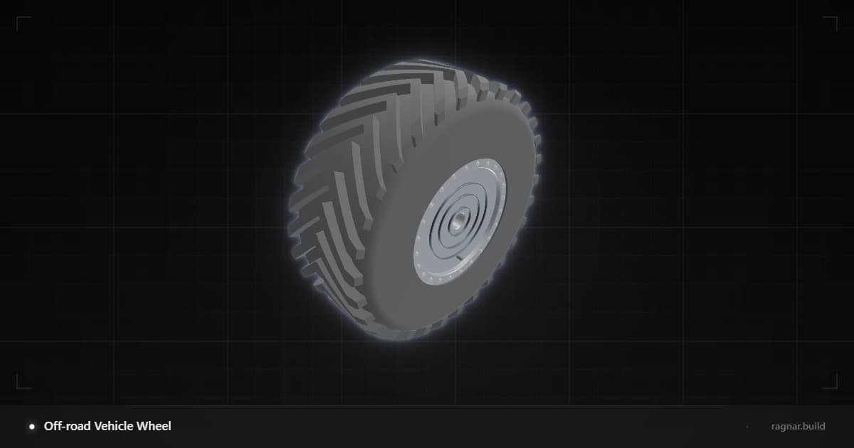 Off-road Vehicle Wheel