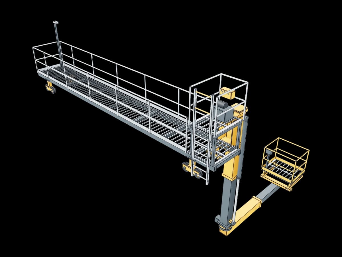 Railway Bridge Inspection Trolley