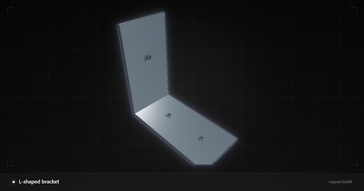 L-shaped Corner Bracket