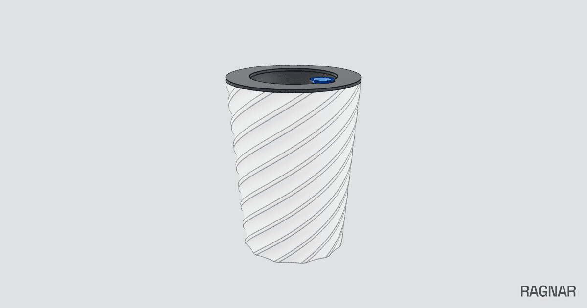 Self-Watering Modern Vase
