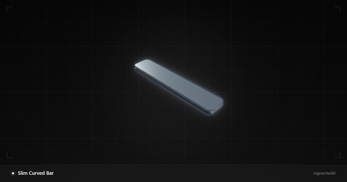 Curved Steel Bar