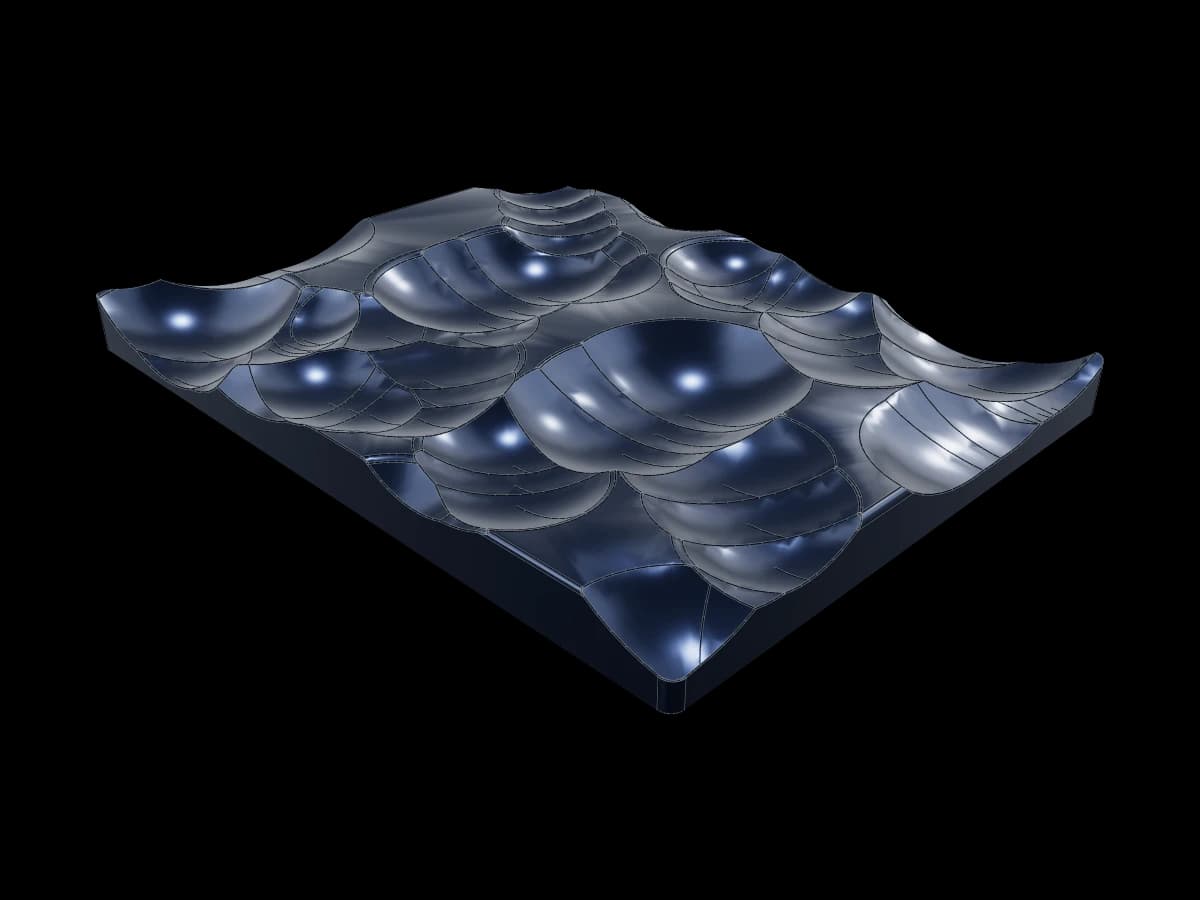 Voronoi Relief Panel