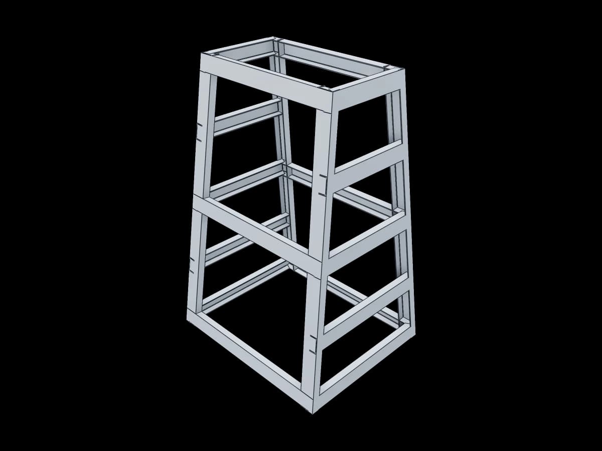 Structural Steel Frame | Ragnar Gallery