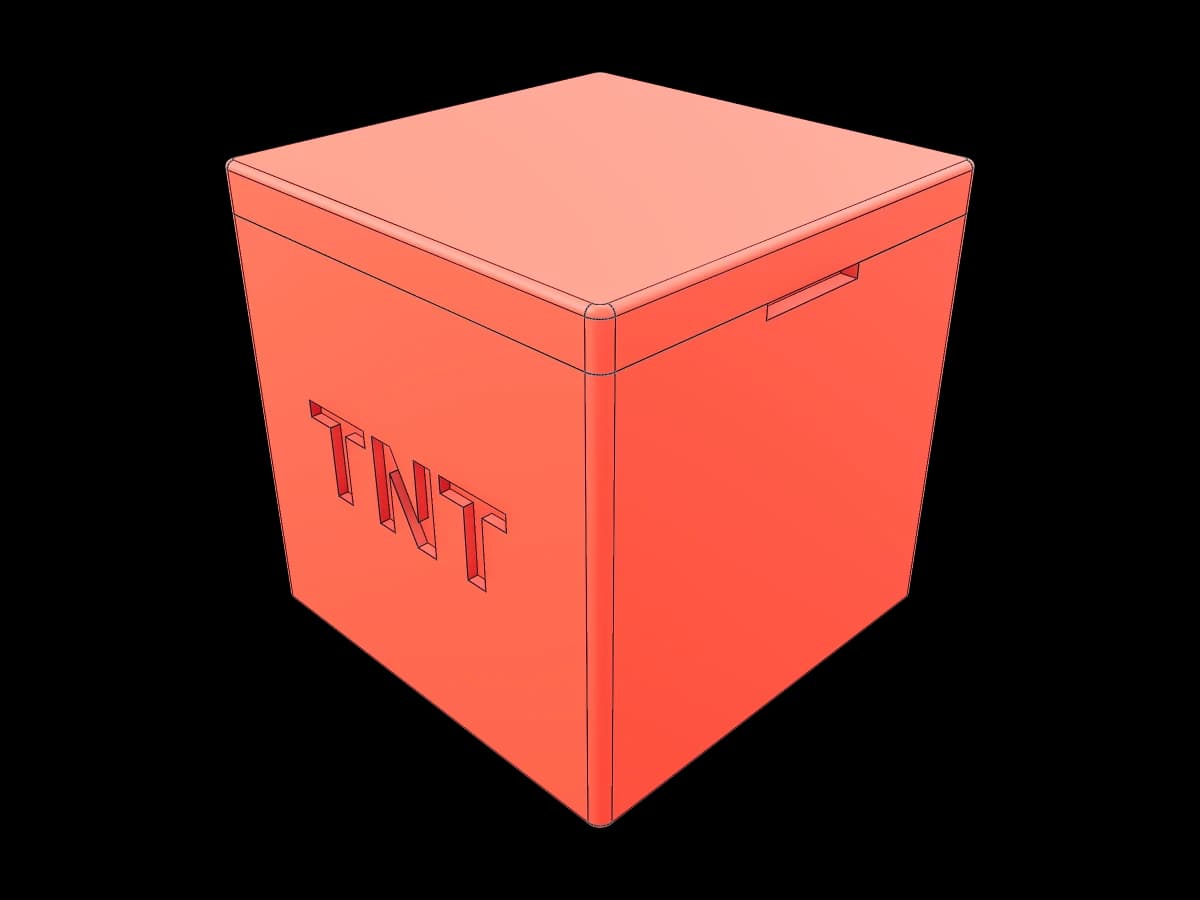 Openable Tnt Box