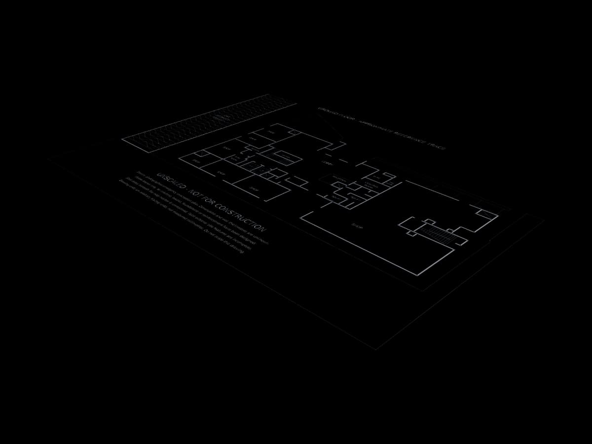 Ground Floor Plan Trace