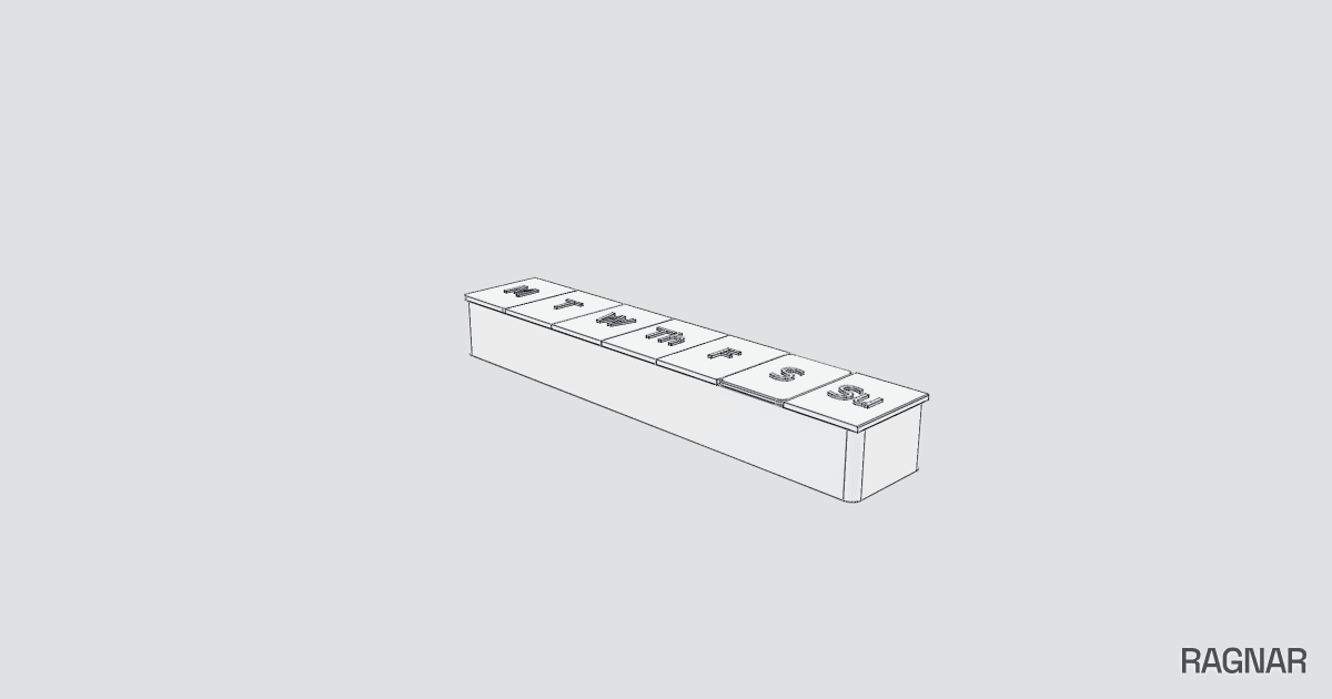 Weekly pill box