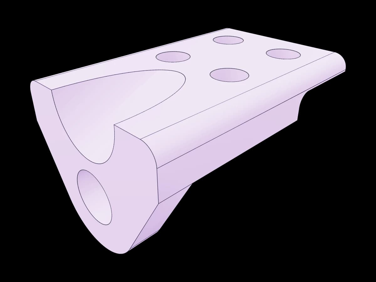 Industrial Saddle Bracket