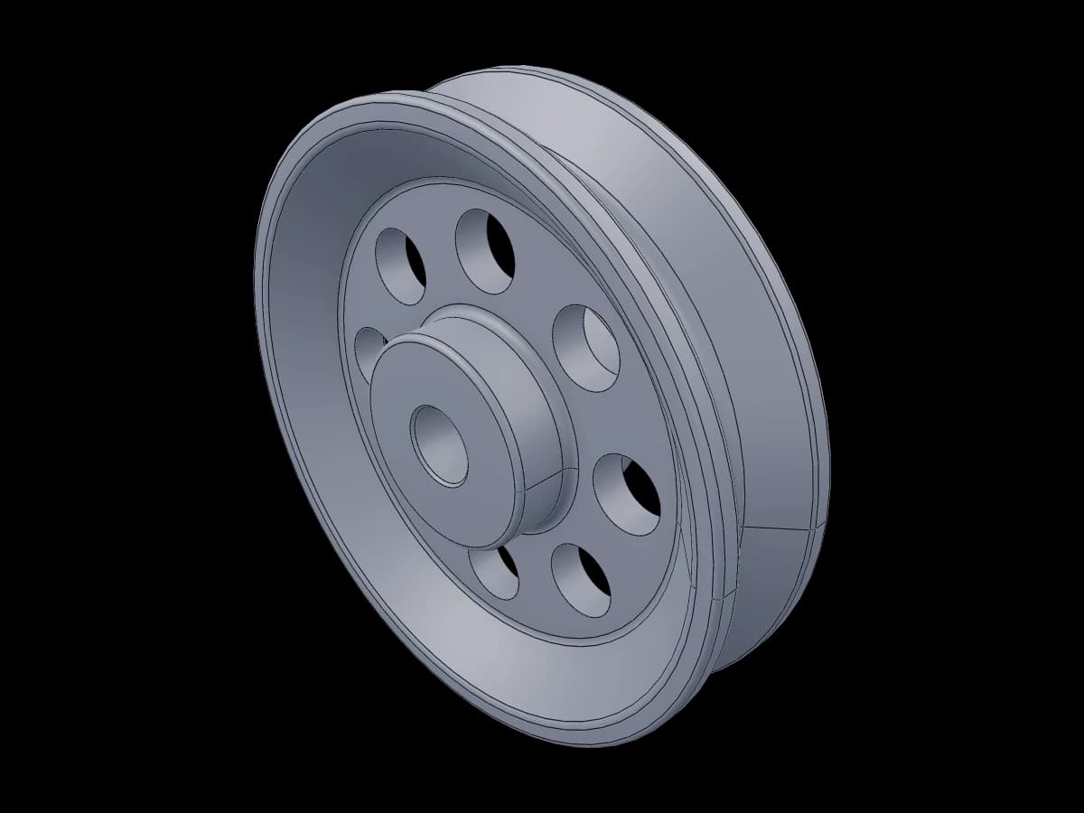 Industrial V-Groove Pulley