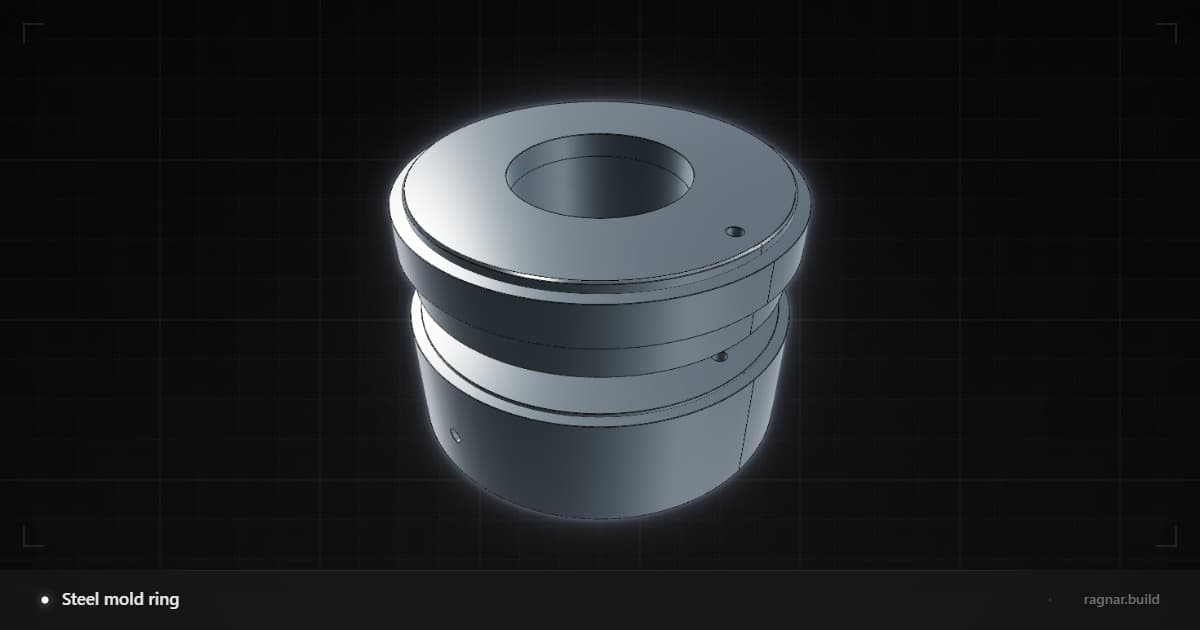Steel mold ring