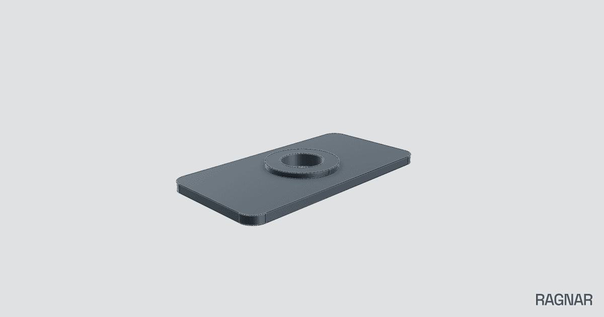 Stepped washer