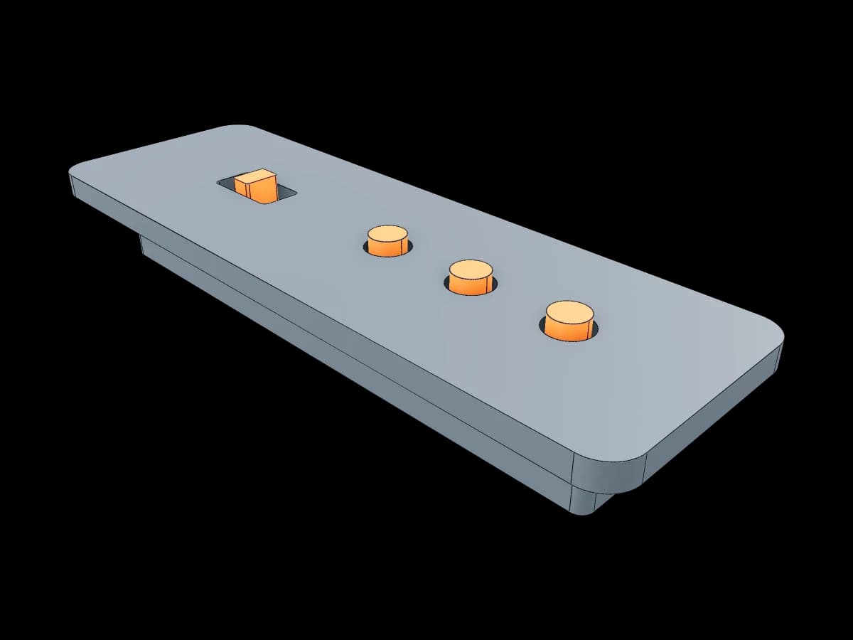 Smart Cane Switch Housing