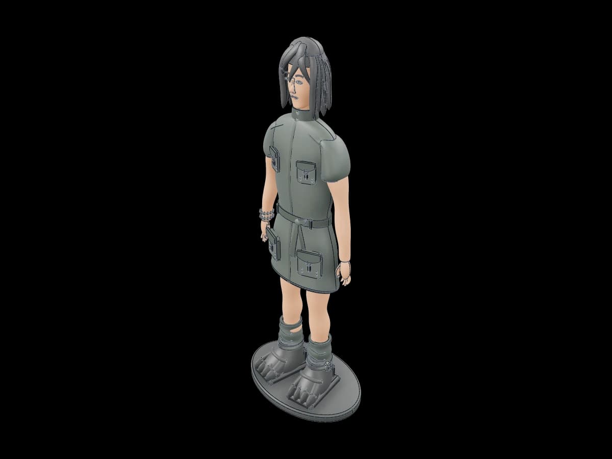 Stylized Utility Figurine