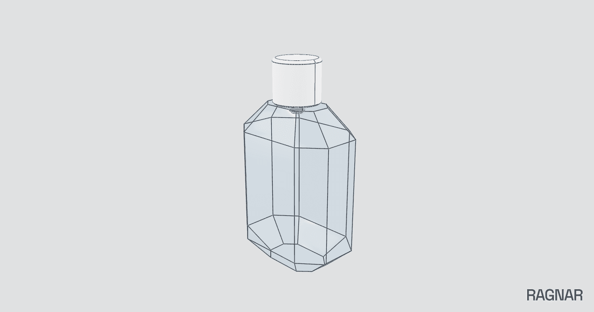 Glass bottle mould