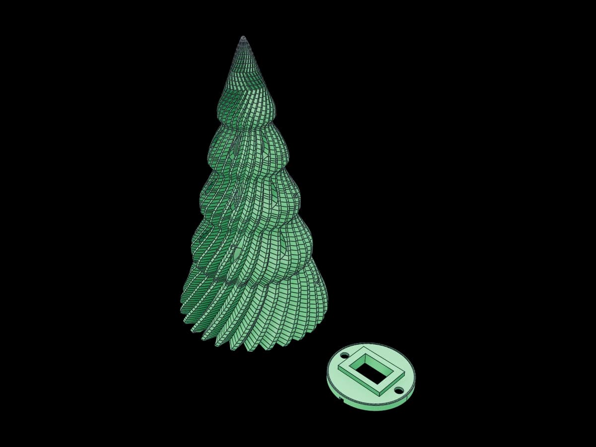 Christmas Tree Battery Base