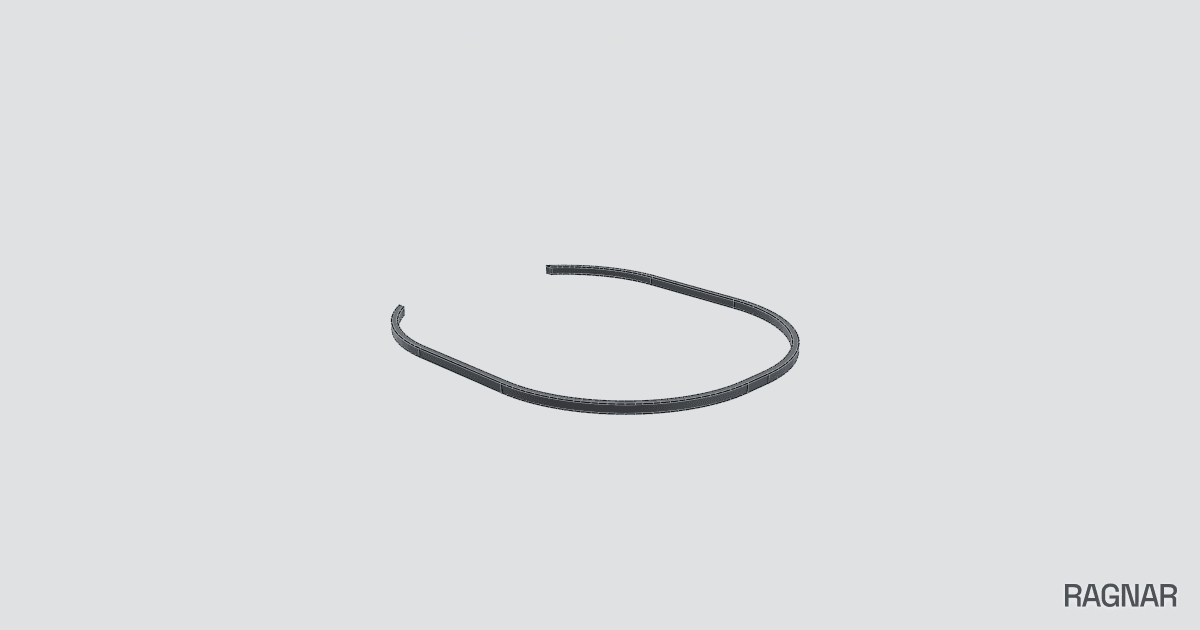 Open C-Shaped Clip