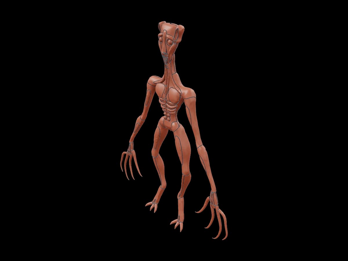Long-clawed Creature Figure